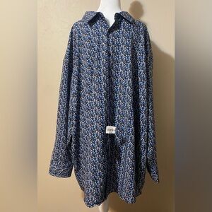 Shaquille O’Neal  NWT button up shirt 20 34/35 4XL